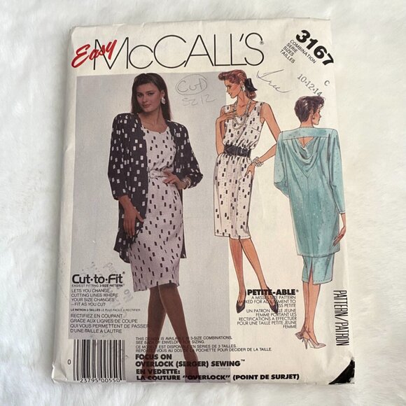 Easy McCall's Sewing Pattern - Picture 1 of 2
